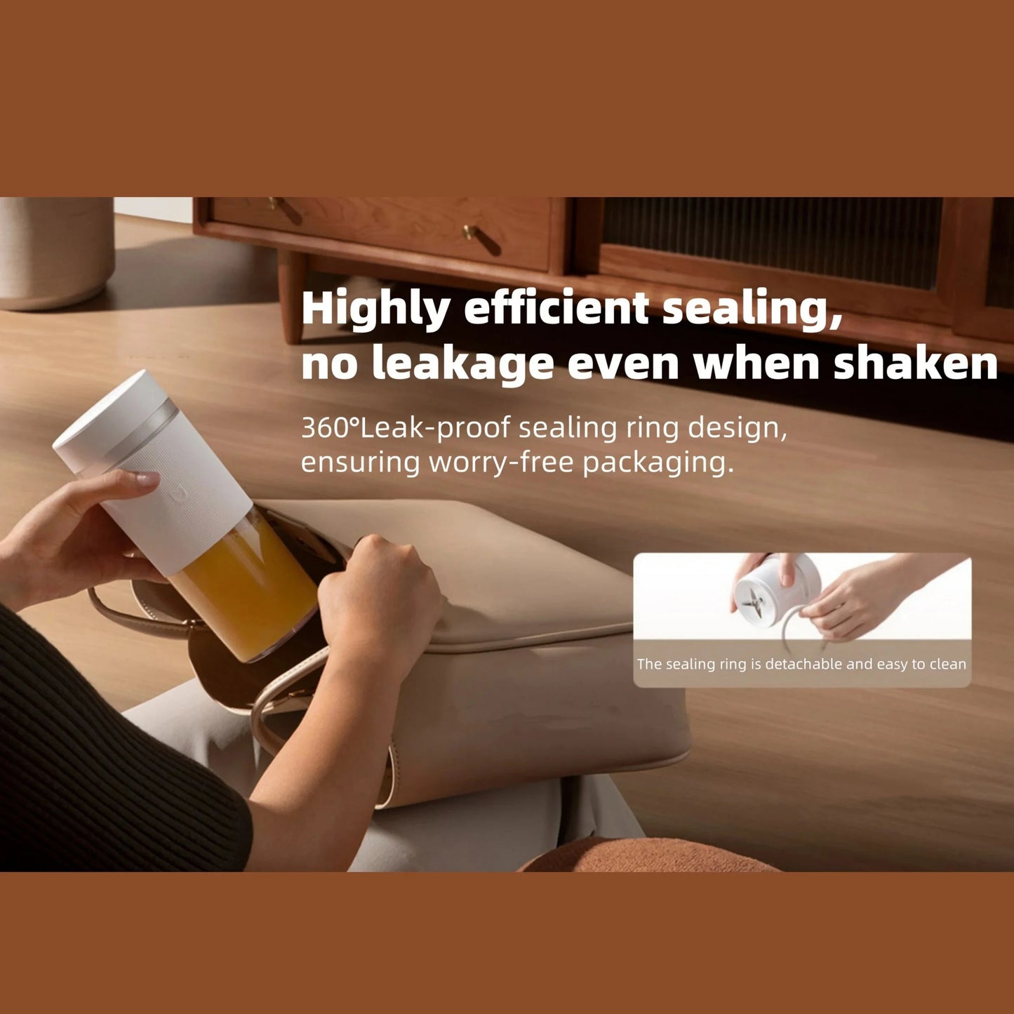 Juceos Mijia Portable Juicer 2 – 40s Fast Electric Mini Blender