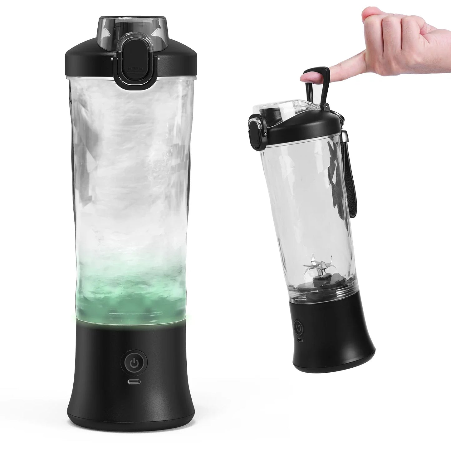 Juceos 600ml Portable Electric Blender – 150W 4000mAh Smoothie Maker